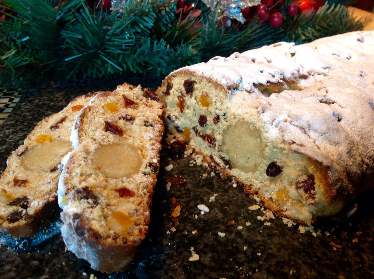 Brioche Stollen with a citrus&nbsp;marzipan