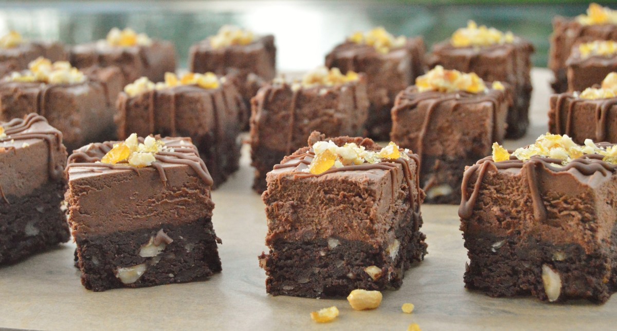 Coffee, pecan & salted caramel truffle&nbsp;torte