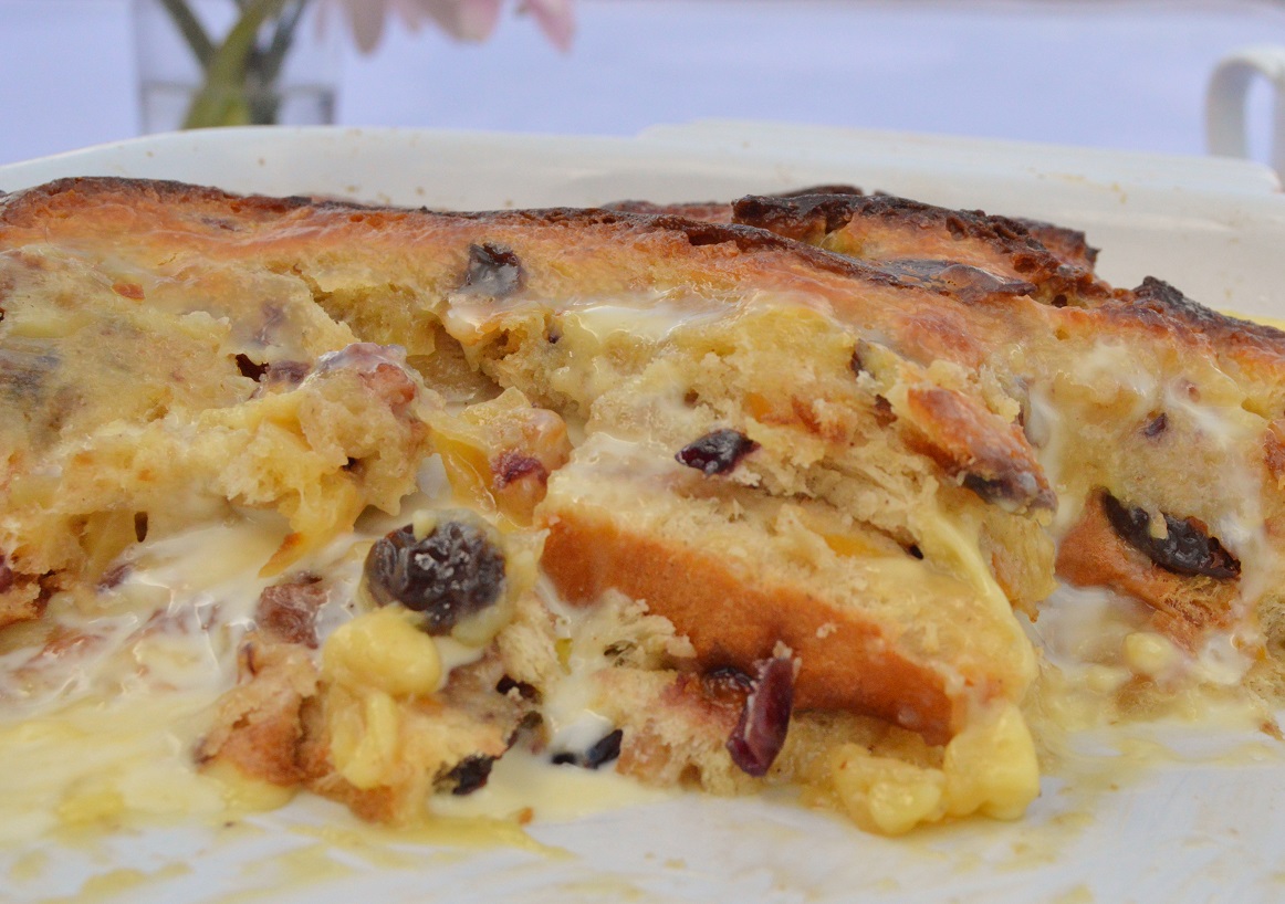 Easy spiced brioche pudding in a lemongrass&nbsp;custard