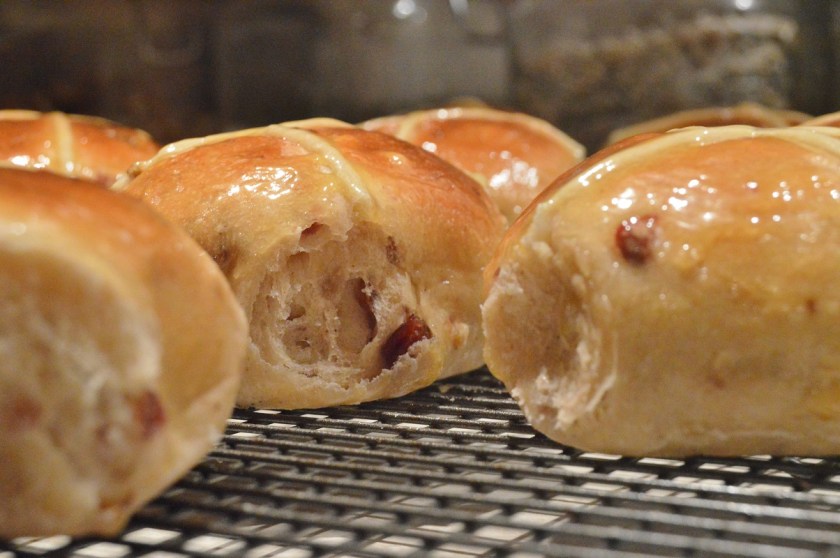 Hot cross buns, Easter, baking, cooking, food, foodie, easterfood, Easter baking, yeast, dough, homecook, Philip, Philipfriend, philipfriend, cookery, Surrey, hotcrossbuns, fruit, glaze, marmalade, knead, prove, fermentation