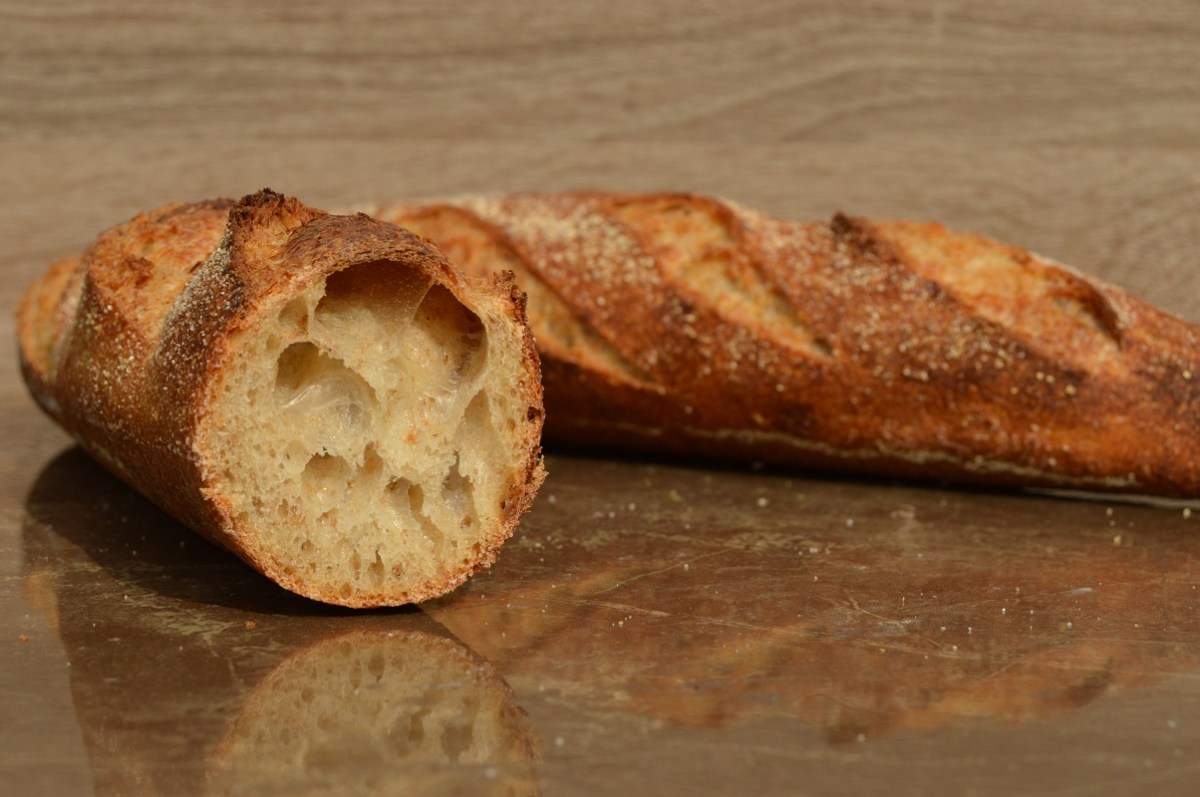 Sourdough baguettes