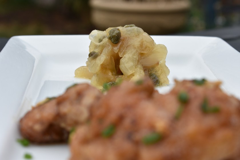 sweetbread, sweetbreads, offal, meat, lemon, cooking, food, foodie, homecook, cheap, inexpensive, quick, easy, philip, philipfriend, philip friend, savory, savoury, starter, appetizer, garlic, light