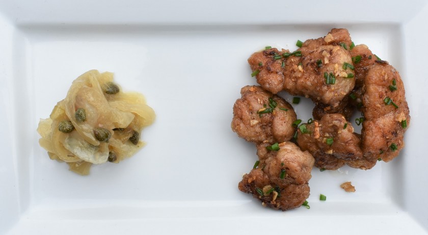 sweetbread, sweetbreads, offal, meat, lemon, cooking, food, foodie, homecook, cheap, inexpensive, quick, easy, philip, philipfriend, philip friend, savory, savoury, starter, appetizer, garlic, light