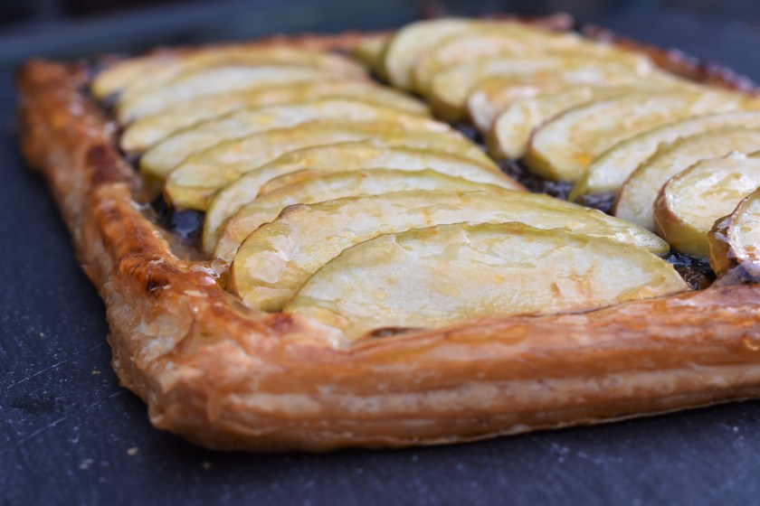 pastry, puff, laminated, puffpastry, butter. tart. galette, apple. glaze. glazed, appletart, festive. Christmas, xmas, nowaste. leftovers. left-overs, mincemeat, marzipan, almond, almondpaste. quick, easy, recipe, writer, homecook, Philip, Philip friend, Philipfriend, britains best home cook, besthomecook, best home cook, bbc1, bbc, television, bbcone, food, foodie, baking, cooking