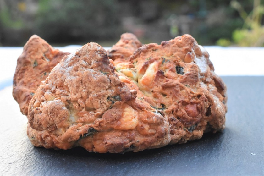 soda bread, baking, homecook, philipfriend, philip friend, basil, pesto, cooking