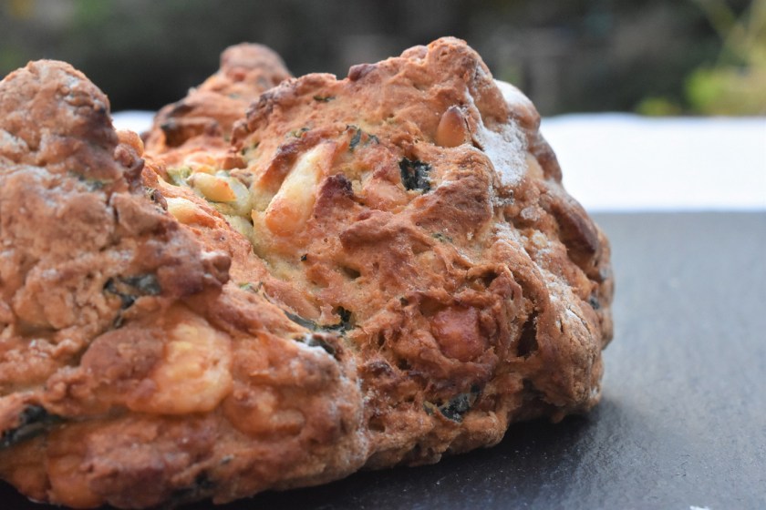 soda bread, baking, homecook, philipfriend, philip friend, basil, pesto, cooking