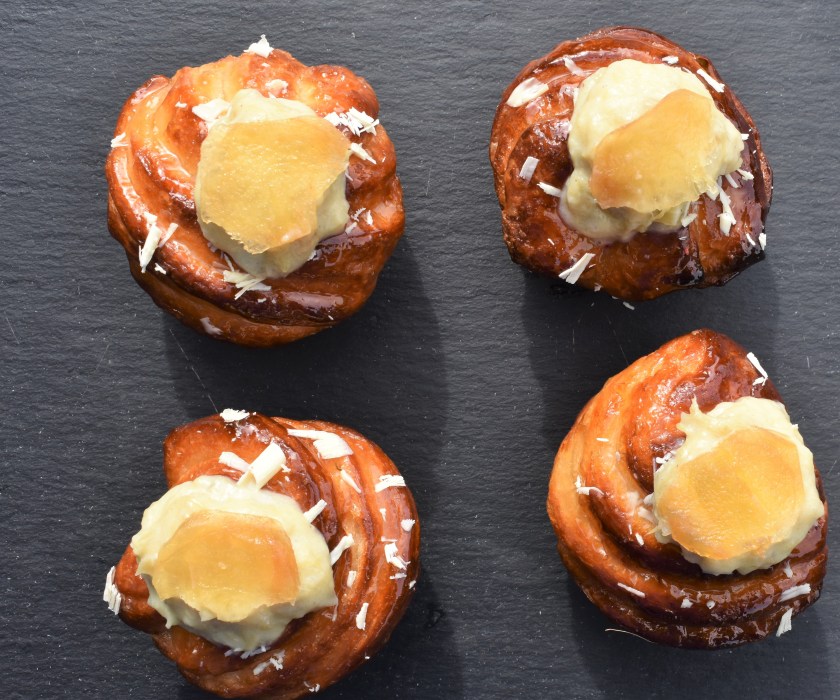 pastry, rhubarb, chocolate, white chocolate, whitechocolate, ginger, stemginger, stem ginger, sweet, cruffin, cruffins, muffin, muffins, bacon, bacon jam, baconjam, spice, spiced, croissant, croissants, baking, cooking, homecook, philip, philipfriend, philip friend, cooking, cookery, lightbites, viennoiserie