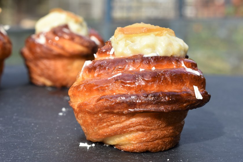 pastry, rhubarb, chocolate, white chocolate, whitechocolate, ginger, stemginger, stem ginger, sweet, cruffin, cruffins, muffin, muffins, bacon, bacon jam, baconjam, spice, spiced, croissant, croissants, baking, cooking, homecook, philip, philipfriend, philip friend, cooking, cookery, lightbites, viennoiserie