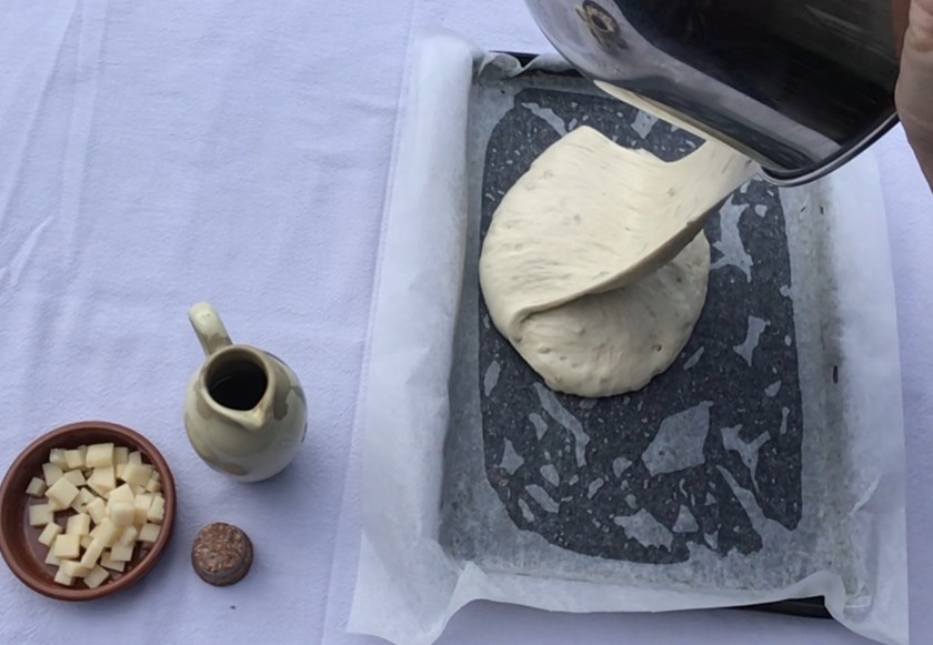 bread, real bread, realbread, focaccia, dough, silky, smooth, knead, mixer, hydration, high hydration, highhydration, Italian, garlic, onion, Parmesan, baking, cooking, comfort, comfortfood, comfort food, foolproof, fool-proof, fool proof, easy, oil, olive, olive oil, oliveoil, homecook, Philip. philip friend, philipfriend, Surrey, UK, recipe, food, foodie