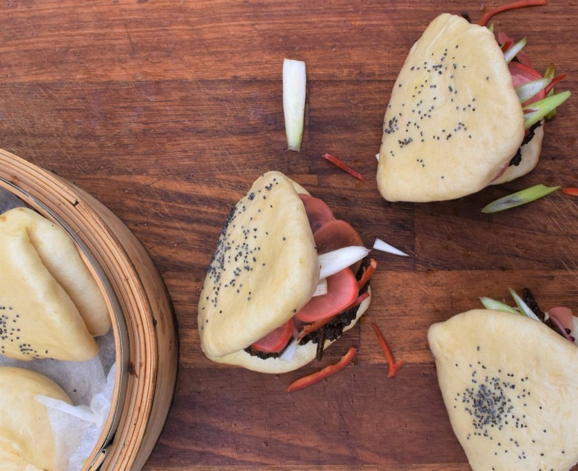 homemade, bread, bun, buns, steamed, steamed buns, steamedbuns, bao, baobuns, bao buns, chinese buns, chinesebuns, bakingfanatic, philipfriend, philip friend, homecook, cooking, Chinese, chinese food, chinesefood, recipe, 5spice, 5 spice, five spice, five spice, anise, staranise, star anise, hoisin, spices, spice, tasty, flavour, radish, pickle, pickled, pickles, beef, chilli