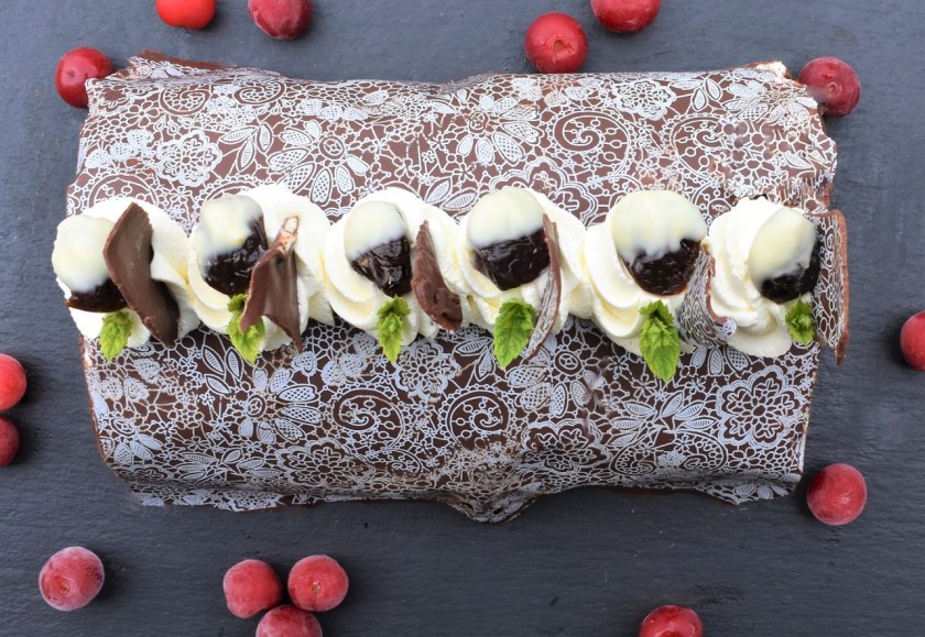 cake, cakes, gateau, retro, cherry, cherries, black cherries, blackcherries, chocolate, mint, cream, blackforestgateau, black forest gateau, dessert, homecook, food, foodie, recipe, gluten-free, glutenfree, kirsch, swissroll, swiss roll, pudding, celebration, philip, philip friend, philipfriend, BBC, BBC1, Britainsbesthomecook, Britain's Best Home Cook, Britains Best home cook