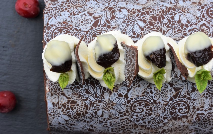 cake, cakes, gateau, retro, cherry, cherries, black cherries, blackcherries, chocolate, mint, cream, blackforestgateau, black forest gateau, dessert, homecook, food, foodie, recipe, gluten-free, glutenfree, kirsch, swissroll, swiss roll, pudding, celebration, philip, philip friend, philipfriend, BBC, BBC1, Britainsbesthomecook, Britain's Best Home Cook, Britains Best home cook