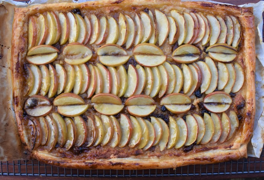 pastry, puff, laminated, puffpastry, butter. tart. galette, apple. glaze. glazed, appletart, festive. Christmas, xmas, nowaste. leftovers. left-overs, mincemeat, marzipan, almond, almondpaste. quick, easy, recipe, writer, homecook, Philip, Philip friend, Philipfriend, britains best home cook, besthomecook, best home cook, bbc1, bbc, television, bbcone, food, foodie, baking, cooking