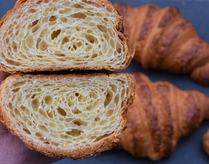 Croissants, croissants, pastry, dough, weekendbaking, yeast, lamination, honeycomb, dough, laminated, buttery. breakfast, baking, crust, crisp, French, France, butter, homemade, home-made, home made, viennoiserie, homemade, recipe, food, foodie, philip, philipfriend, philip friend. homecook, bbc, bbc1, britains best home cook, britain's best home cook, besthomecook