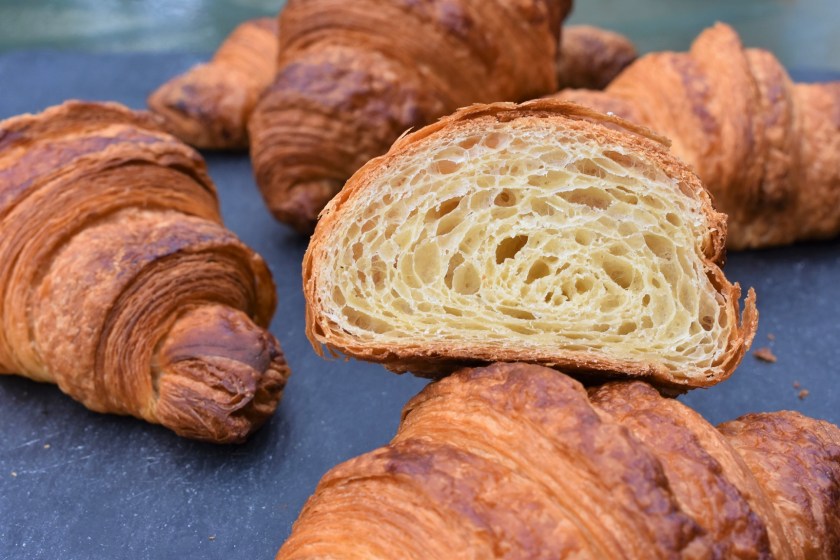 Croissants, croissants, pastry, dough, weekendbaking, yeast, lamination, honeycomb, dough, laminated, buttery. breakfast, baking, crust, crisp, French, France, butter, homemade, home-made, home made, viennoiserie, homemade, recipe, food, foodie, philip, philipfriend, philip friend. homecook, bbc, bbc1, britains best home cook, britain's best home cook, besthomecook