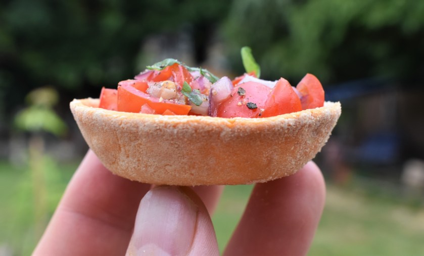 pastry, gram, gram flour, gramflour, gluten-free, gluten free, glutenfree, gf, tart, tartlet, parmesan, vegetarian, picnic, snack, summer, summer food, summerfood, Italian, tomato, basil, greenhouse, homegrown, seasonal, fresh, bruschetta, cooking, cookery, recipe, homecook, philip, philip friend, Philipfriend, Surrey, bakingfanatic, kitchen, food, foodie, tasty, besthomecook, homecooking