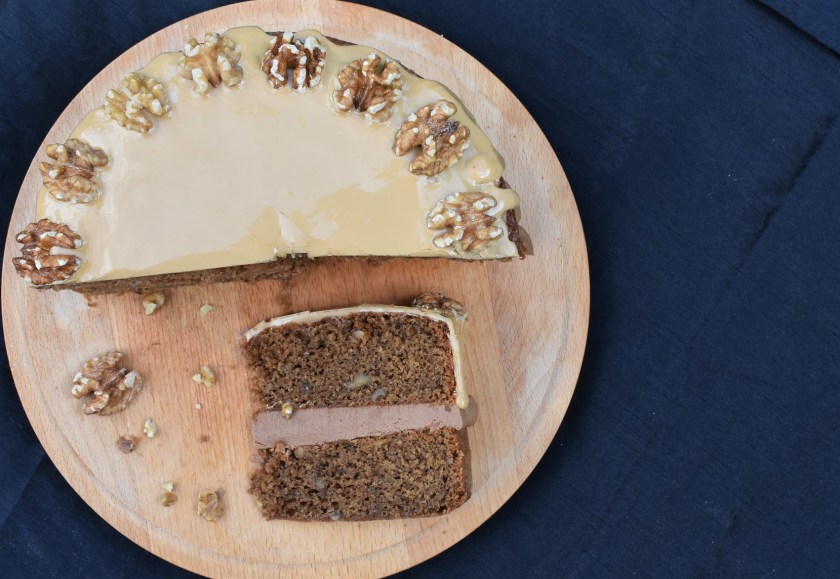 cake, baking, coffee, mocha, chocolate, walnut, teatime, classic, coffee and walnut, drip, drip cake, dripcake, coffee and walnut cake, coffeeandwalnutcake, icing, frosting, fondant, cooking, cookery, recipe, homecook, philip, philip friend, Philipfriend, Surrey, bakingfanatic, kitchen, food, foodie, tasty, besthomecook, homecooking