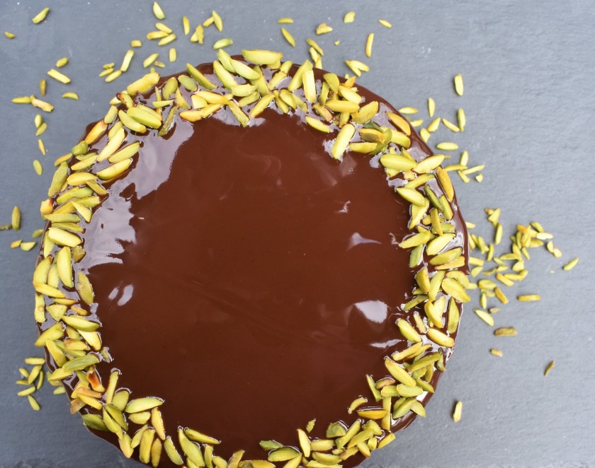 baking, cake, sponge, grill, grilling, German, besthomecook, homecook, home cook, philip friend, philip friend, bake off, bakeoff, GBBO, japaneseweek, japanese week, food, foodie, recipe, Amaretto, orange, nuts, chocolate, glaze,pistachios