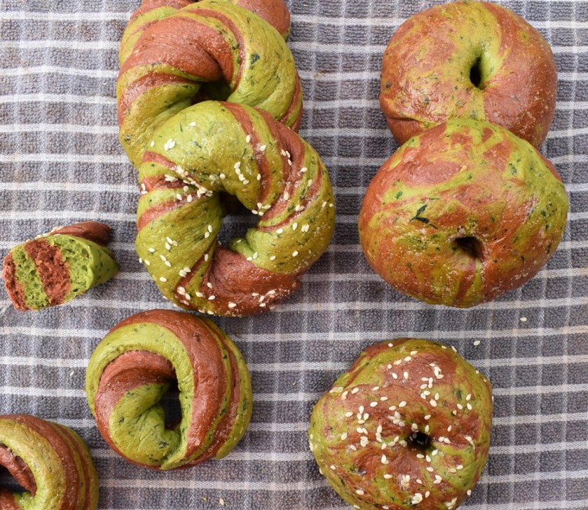 bread, gbbo, bakeoff, bread, newyork, new york, bagels, bagel, pesto, beetroot, walnut, multi, coloured, yeast, realbread, baking, cooking, best home cook, home cook, besthomecook, homecook, philip, philipfriend, philip friend, surrey, teaching, NEA, food science, foodscience, science, savoury, savory