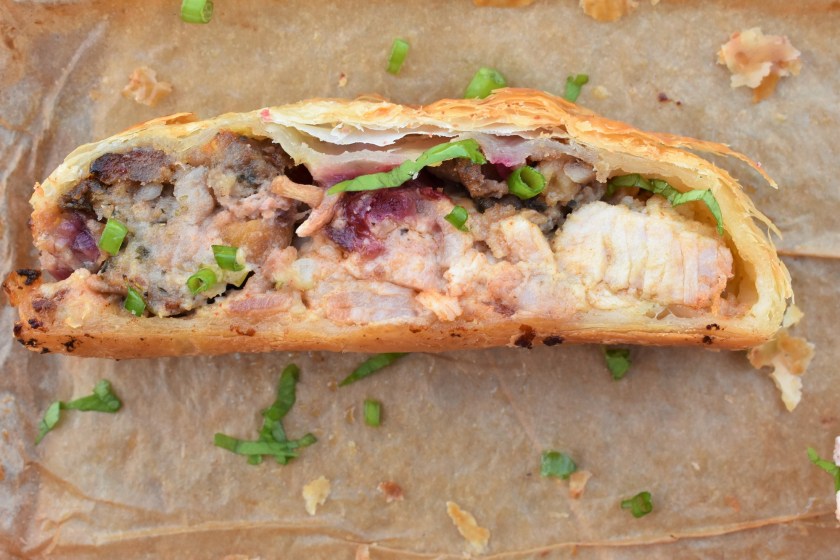 chicken, cranberry, pastry, puffpastry, pastie, wellington, leftovers, left overs, left-overs, homecook, best home cook, besthomecook, food, foodie, recipe, philip, philipfriend, philip friend, stuffing, roast