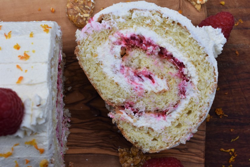 cranachan, roulade, swiss roll. swissroll, baking, cooking, food, foodie, recipe, hogmany, newyearseve, new years eve, new year's eve, b