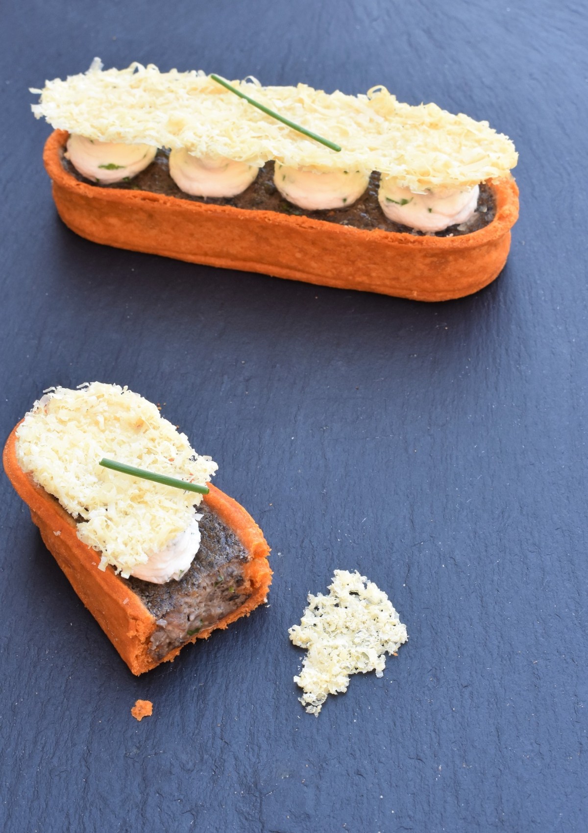 Mushroom and roasted garlic&nbsp;tart