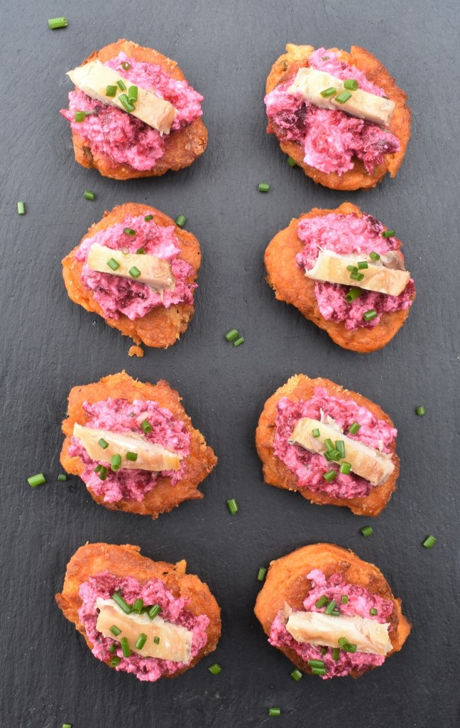 blini, beetroot, goats cheese, goat's cheese, potato, mackerel, gluten-free, glutenfree, gf, bites, nibbles, canapes, party food, partyfood, party, picnic, cheese, cooking, homecook, best home cook, besthomecook, food, foodie, recipe, philip, philipfriend, philip friend