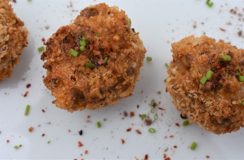 savoury, savory, macandcheese, mac&cheese, mac and cheese, mac & cheese, crab, macaroni, pasta, cheese, balls, airfryer, air fryer, food, foodie, recipe, homecook, best home cook, besthomecook, philip. philipfriend, surrey, blogger, cooking, cookery