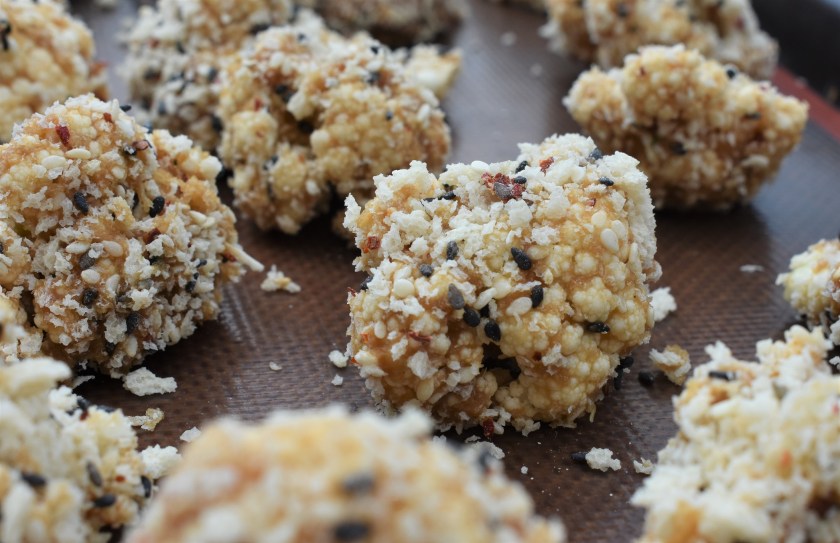 savoury, savory, cauliflower, teriyaki, soy sauce, ginger, garlic, spiced, popcorn, vegan, plant based, plantbased, plant-based, vegetarian, Japanese, food, foodie, recipe, homecook, best home cook, besthomecook, philip. philipfriend, surrey, blogger, cooking, cookery