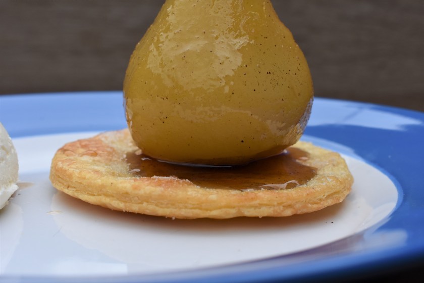 seasonal, fruit, pear, seasonal, poaching, syrup, caramel, pastry, dessert, autumn, autumnal, Surrey, , philip, philipfriend, philip friend, homecook, best home cook, besthomecook, BBC, baking, cooking, recipe, GBBO, bake off, bakeoff