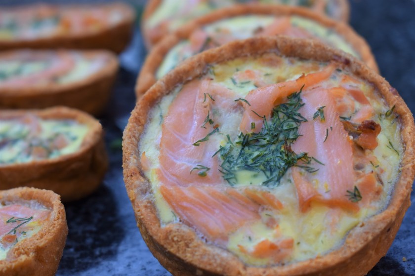 pastry, tart, quiche, picnic, Afternoon Tea, afternoontea, salmon, dill, egg, party food, partyfood, buffet, recipe, homecook, cooking, recipe, food, foodie, philipfriend, philip friend