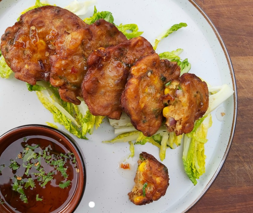 Thai, corn, food, foodie, recipe, homecook, recipe, cooking, cookery, starter, appetiser, appetizer