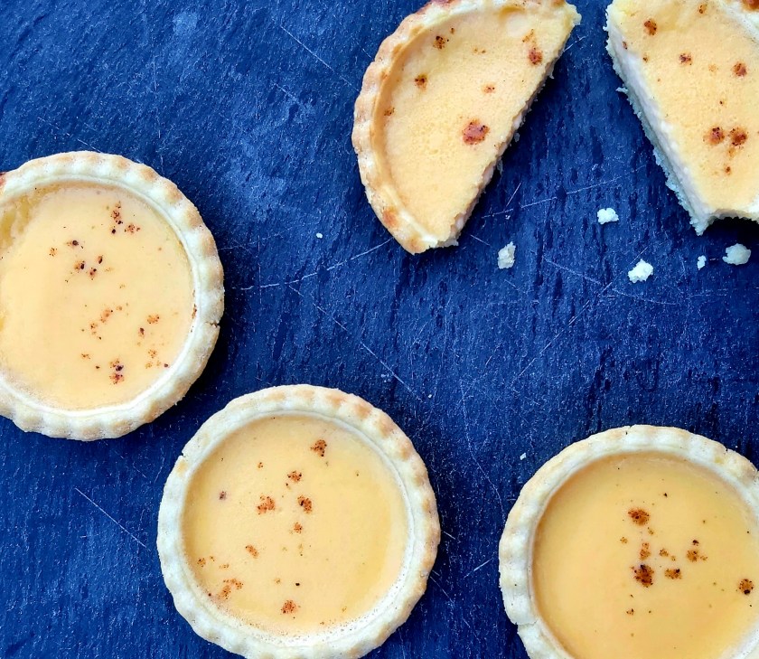 Tart, custard, pastry, classic, Makrut, lemongrass, lime, fusion, Thai, British, cooking, food, foodie, philipfriend, best home cook, Philip friend, recipe, ingredients, baking