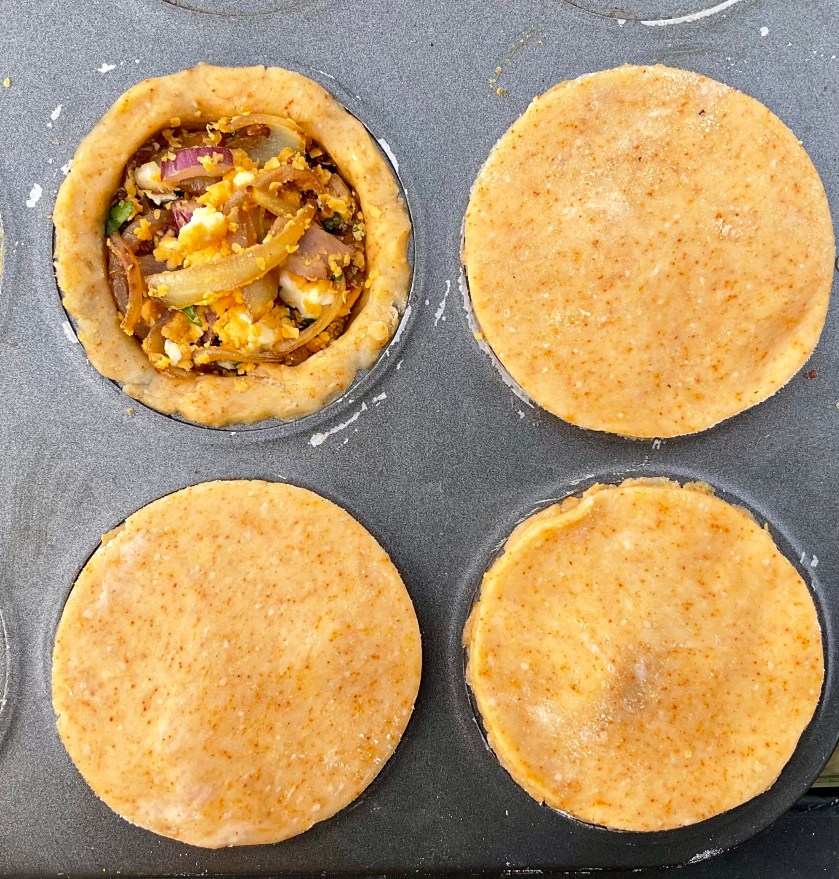 Pastry, cheese, onion, shortcrust, Red Leicester, cheddar, caramelised onion, food, foodie, recipe, baking, cooking