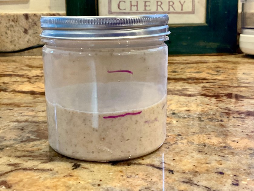 Sourdough, bread, dough, bulk fermentation, food, foodie, baking, cooking, realbread, real bread, levain