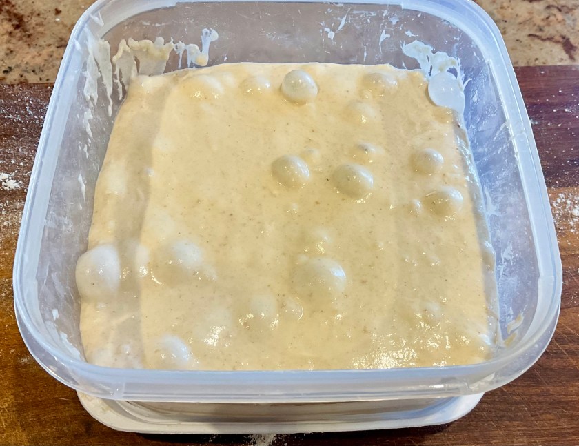 sourdough, bulk, bulk fermentation, bulkfermentation, fermentation, starter, dough, baking, food, foodie, wildyeast, readbread