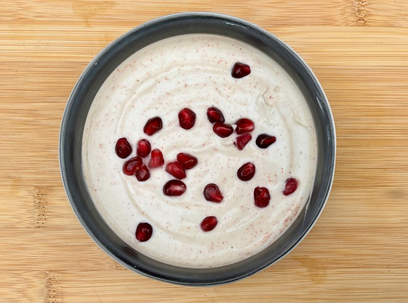 Summer, bbq, salad, vegetarian, cauliflower, tahini, sesame, healthy, delicious, food, foodie, uk, Surrey, yoghurt, yogurt