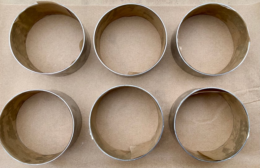 choux, pastry, baking, rings, metal, metal rings, food, foodie, cooking, UK, surrey, recipe, compressed