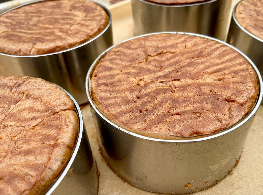 choux, pastry, baking, rings, metal, metal rings, food, foodie, cooking, UK, surrey, recipe, compressed