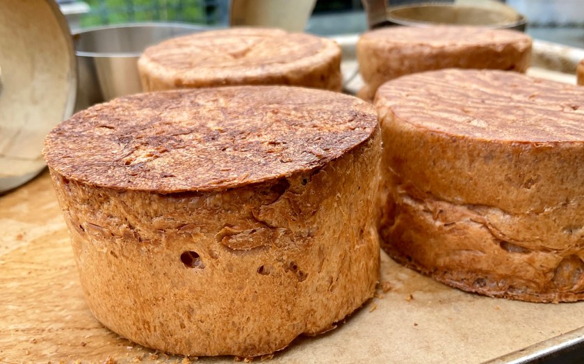 choux, pastry, baking, rings, metal, metal rings, food, foodie, cooking, UK, surrey, recipe, compressed