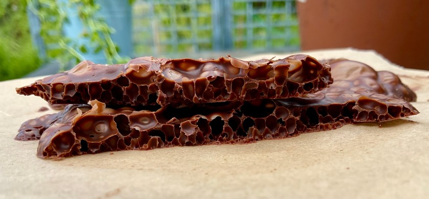 chocolate, aero, homemade, cooking, food, foodie, food science, homecook, surrey, uk, aerated