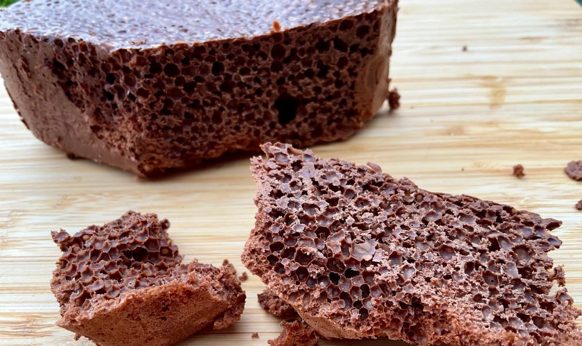 chocolate, aero, homemade, cooking, food, foodie, food science, homecook, surrey, uk, aerated