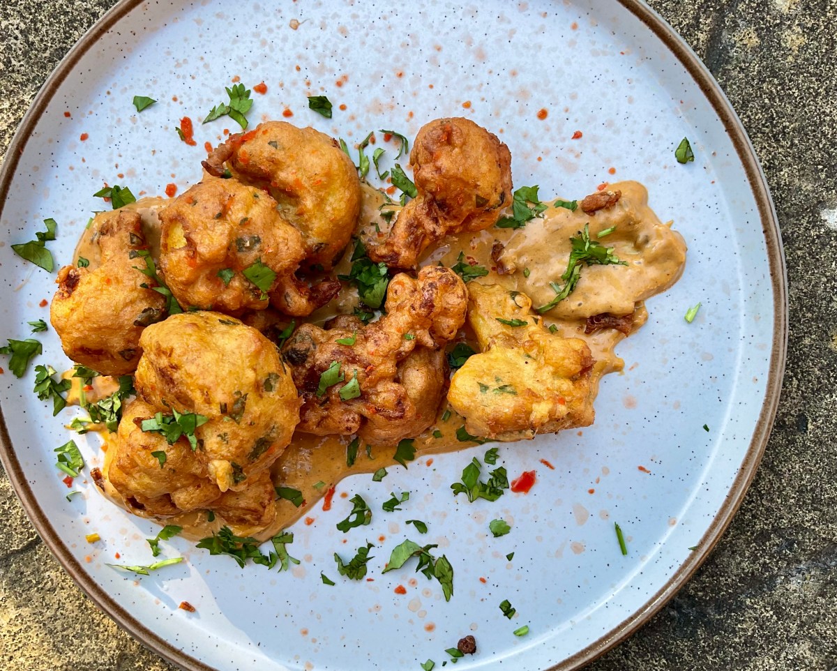 Mexican-style cauliflower bites