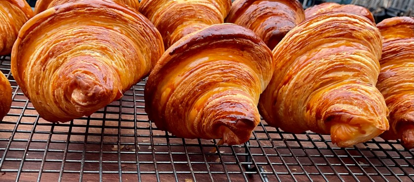 Croissant, croissants, dough, France, French, baking, food, foodie, recipe, cooking, viennoiserie, pastry, bread