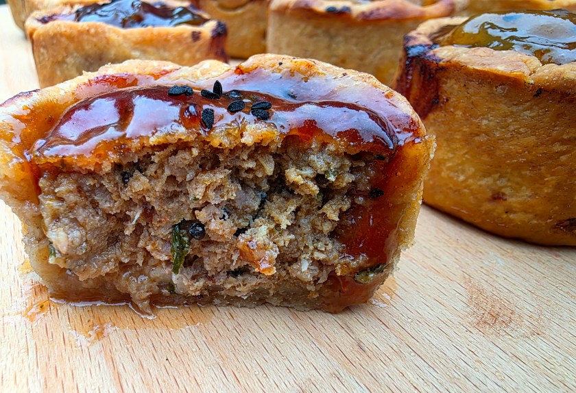 Pork, pork pies, Indian, coronation, Camilla, Queen, food, recipe, buffet, party, chutney, baking, homecook, UK, spices, M&S