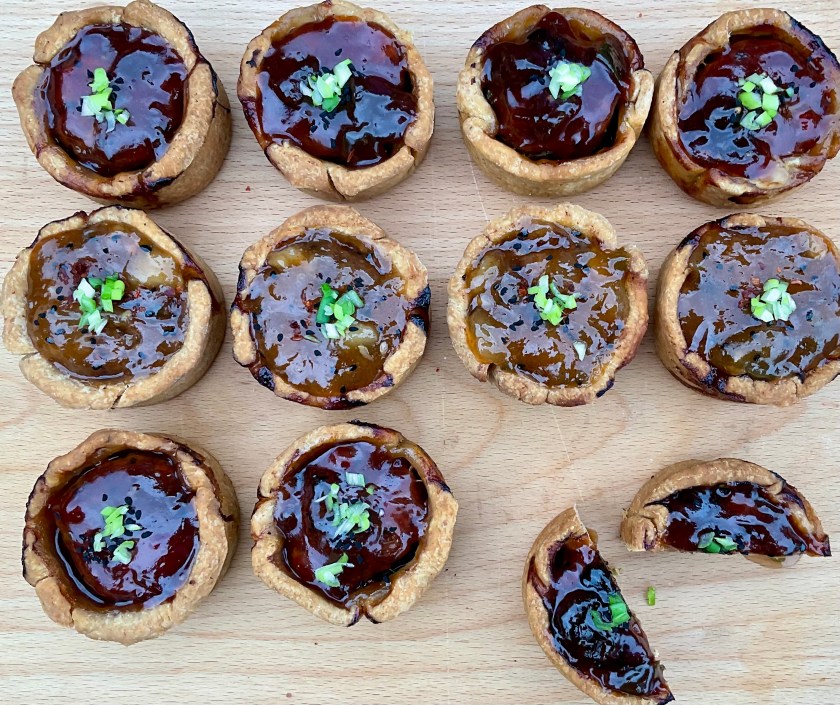 Pork, pork pies, Indian, coronation, Camilla, Queen, food, recipe, buffet, party, chutney, baking, homecook, UK, spices, M&S